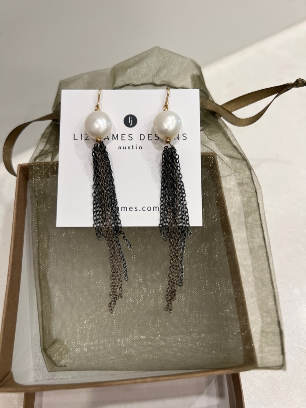 Liz James Designs -The Rachel Earrings